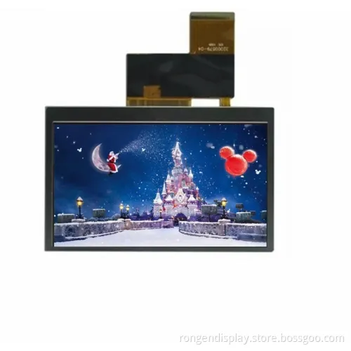 Rg043dtt-14 ODM 4.3 Inch 480*272 All Viewing TFT LCD Screen
